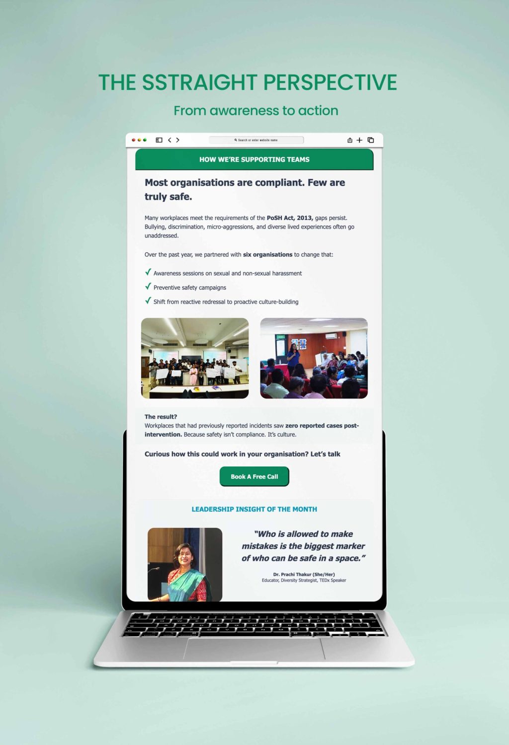Website Newsletter Mockup